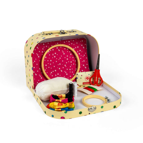 Buttonbag Bumper Sewing Kit: Cross Stitch & Embroidery for Beginners