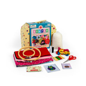 Buttonbag Bumper Sewing Kit: Cross Stitch & Embroidery for Beginners