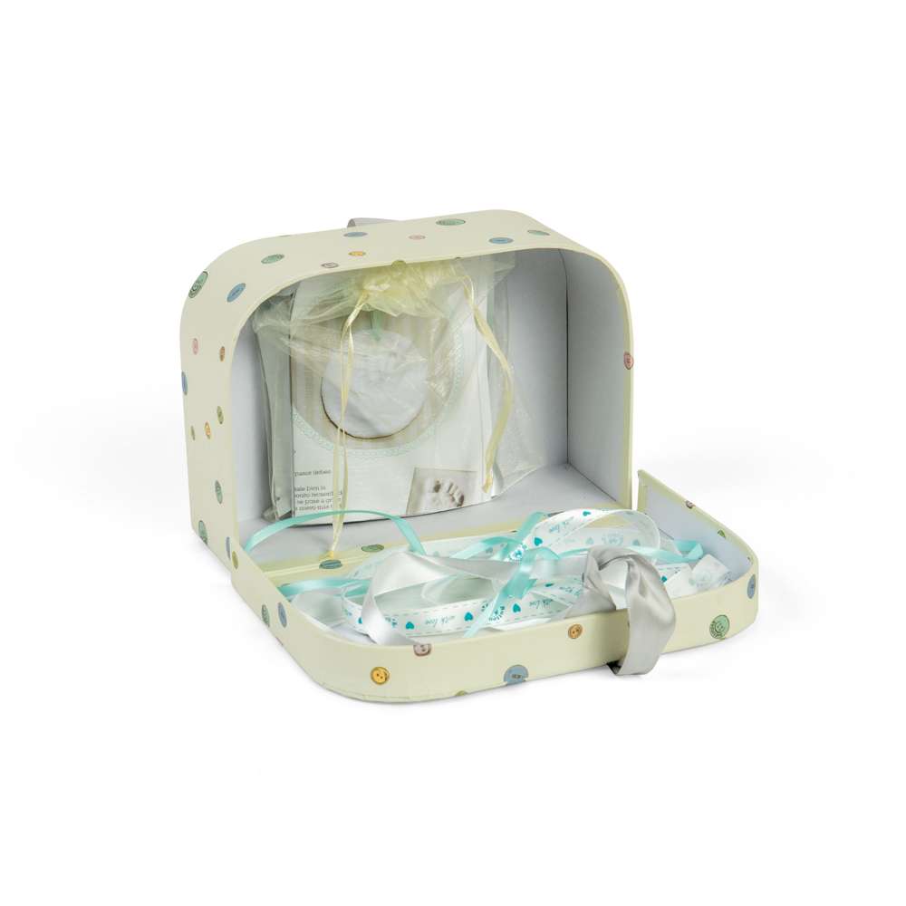 Buttonbag Baby Hand & Foot Print Keepsake Kit with Air-Dry Clay | Gift