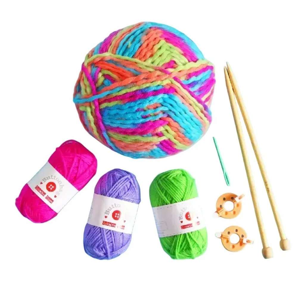 Pompom Scarf - Buttonbag - Damaged Box