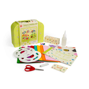 Buttonbag Nature Mobile Kit- Kids' Felt Craft Set, Make Your Own Mobiles Pack