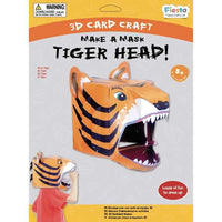 Tiger 3D Mask Card Craft