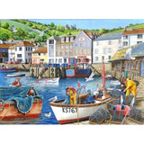 No.12 - Busy Harbour - 1000 Piece Jigsaw Puzzle - DAMAGED BOX