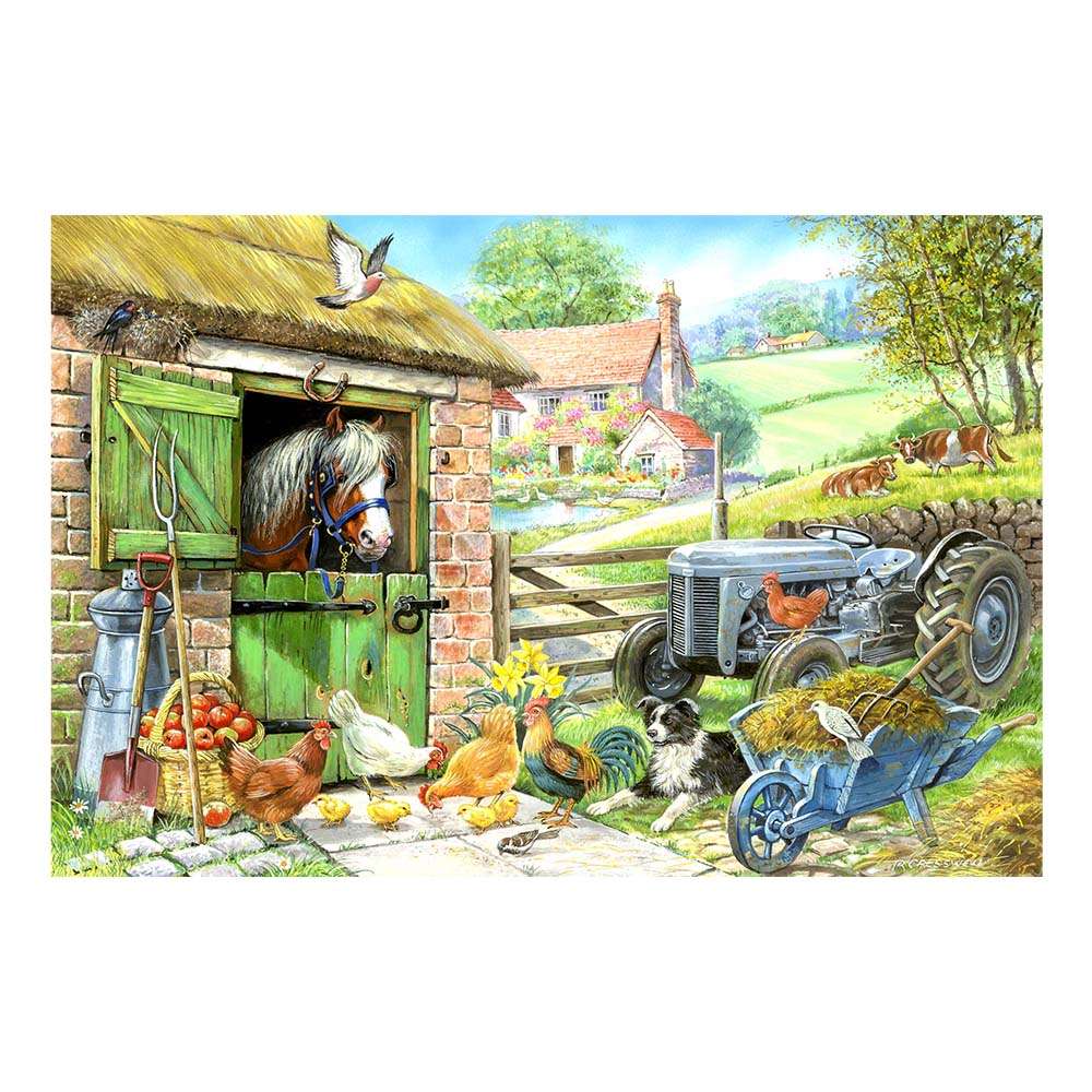 Down On The Farm - BIG 250 Piece Jigsaw Puzzle