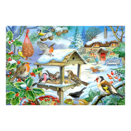 Feed The Birds - BIG 250 Piece Jigsaw Puzzle