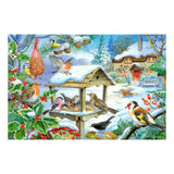 Feed The Birds - BIG 250 Piece Jigsaw Puzzle - DAMAGED BOX