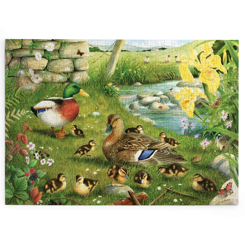 Ducks To Water - BIG 500 Piece Jigsaw Puzzle