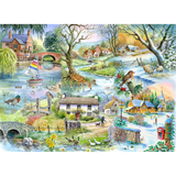 All Seasons - 500 Piece Jigsaw Puzzle - DAMAGED BOX
