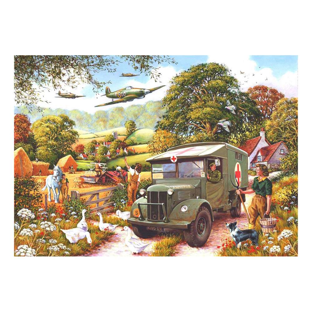 Land Girls - 1000 Piece Jigsaw Puzzle - DAMAGED BOX