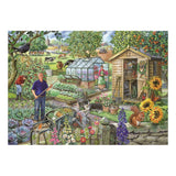 At The Allotment - BIG 500 Piece Jigsaw Puzzle