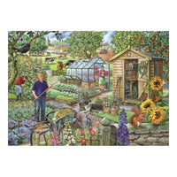 At The Allotment - BIG 500 Piece Jigsaw Puzzle