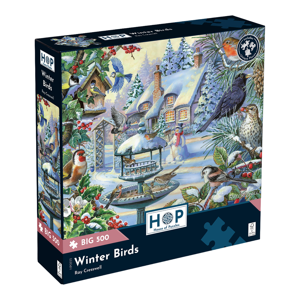 Ravensburger - 14315 - Autumn Birds - Puzzle 500 Pezzi Per Adulti E Bambini - 2