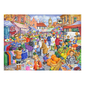 Market Day - BIG 250 Piece Jigsaw Puzzle - DAMAGED BOX