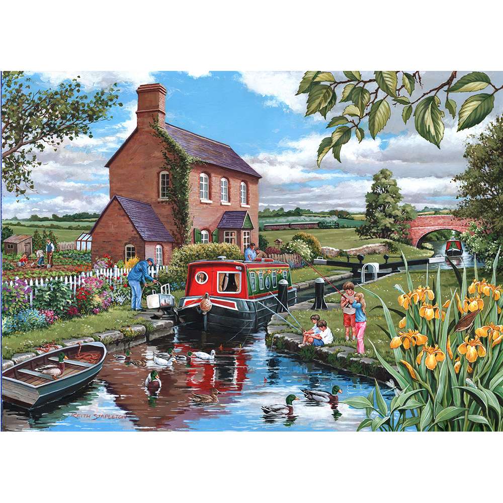 Keepers Cottage - 500 Piece Jigsaw Puzzle - DAMAGED BOX