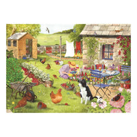 Grandma's Garden - BIG 500 Piece Jigsaw Puzzle