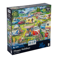 Happy Holidays - 1000 Piece Jigsaw Puzzle