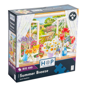 Summer Breeze - BIG 250 Piece Jigsaw Puzzle - DAMAGED BOX