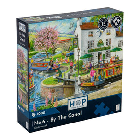 No.6 - By The Canal - 1000 Piece Jigsaw Puzzle - DAMAGED BOX