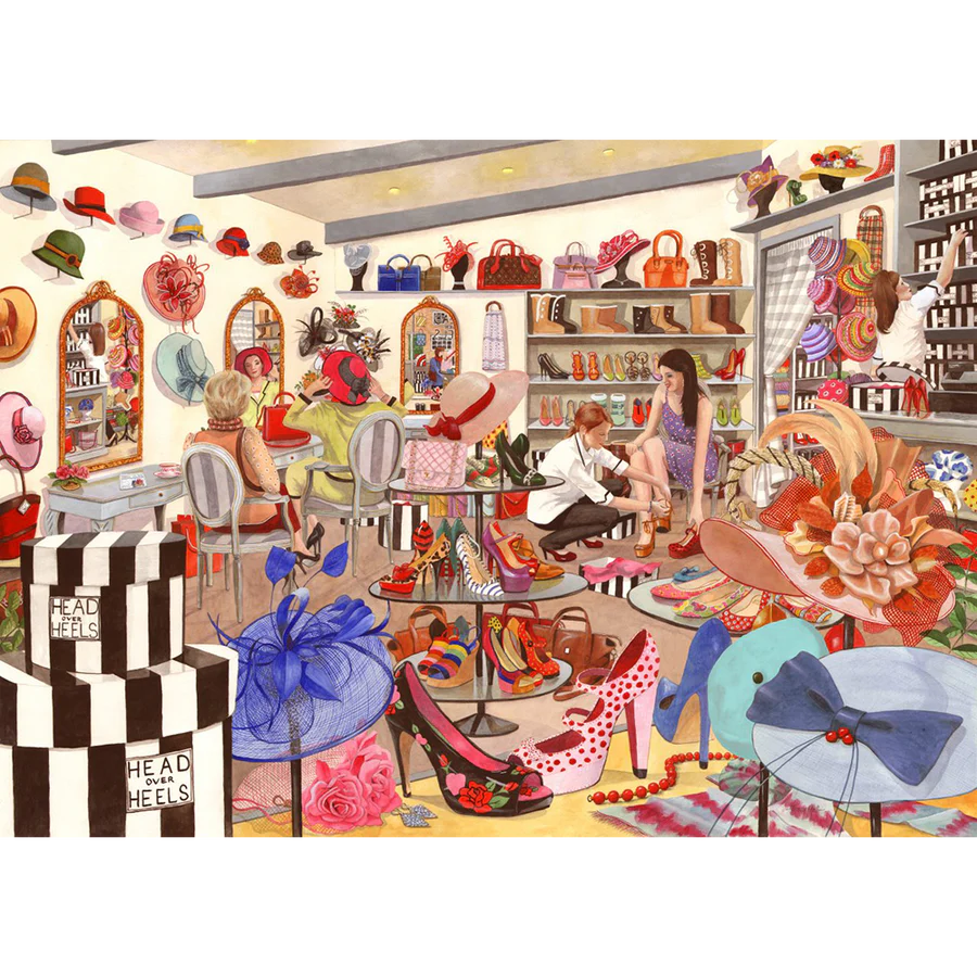 Head Over Heels - BIG 500 Piece Jigsaw Puzzle