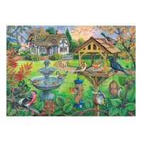 Bird Table - BIG 500 Piece Jigsaw Puzzle