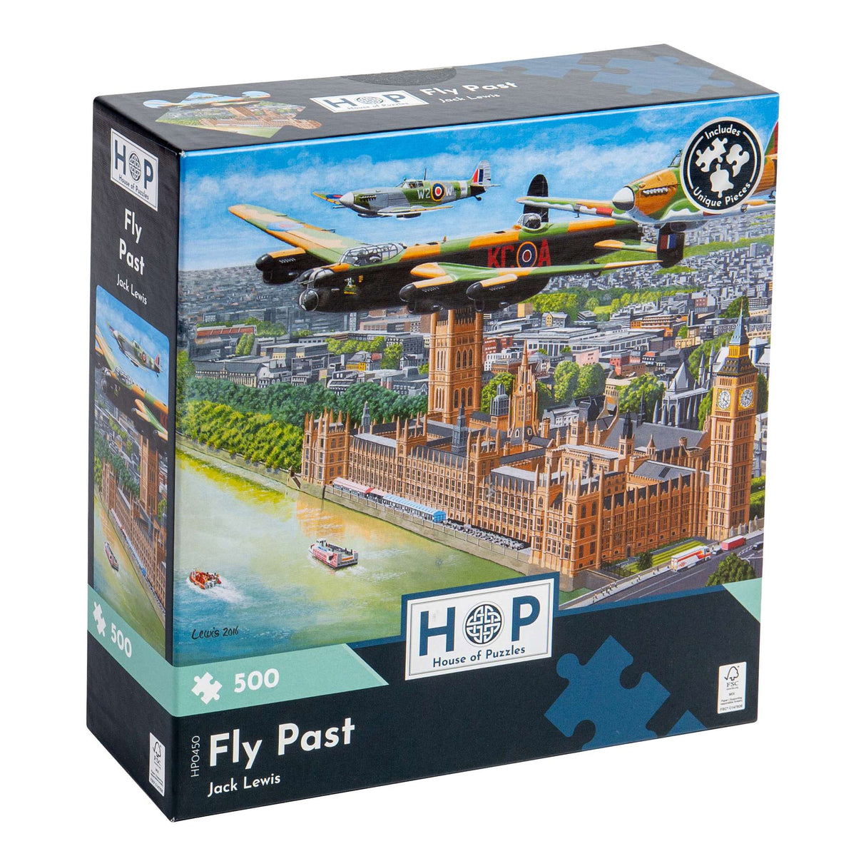 Fly Past - 500 Piece Jigsaw Puzzle