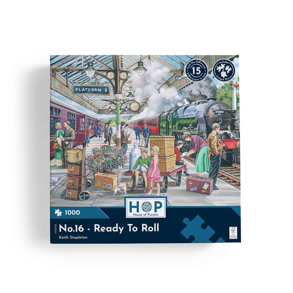 No.16 - Ready To Roll - 1000 Piece Jigsaw Puzzle
