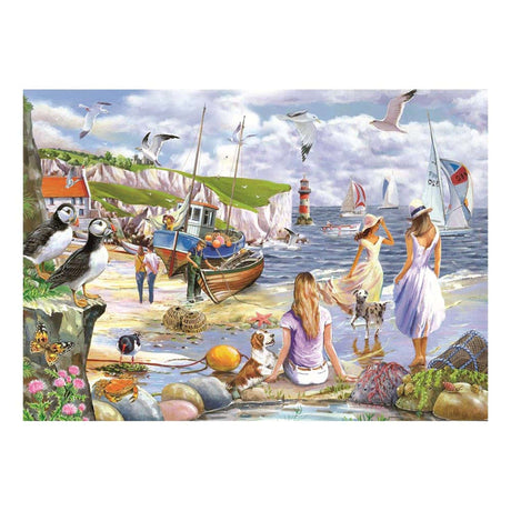 Sea Shore Breezes - BIG 500 Piece Jigsaw Puzzle