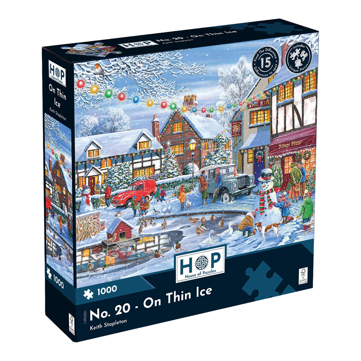 No.20 - On Thin Ice - 1000 Piece Jigsaw Puzzle