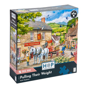 Pulling Their Weight - BIG 500 Piece Jigsaw Puzzle