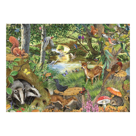 Riverside Glade - BIG 500 Piece Jigsaw Puzzle