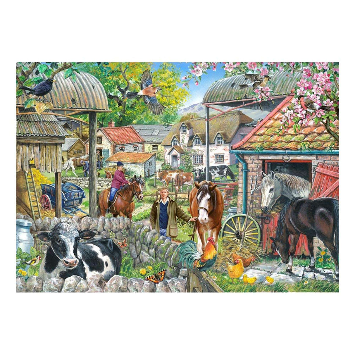 Horseshoe Farm - BIG 250 Piece Jigsaw Puzzle