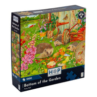 Bottom Of The Garden - 1000 Piece Jigsaw Puzzle