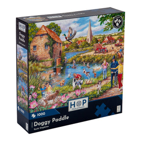 Doggy Paddle - 1000 Piece Jigsaw Puzzle