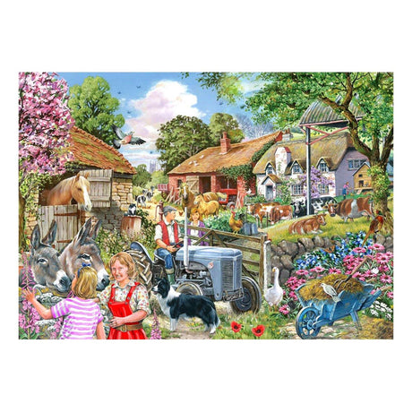 At The Farm Gate - BIG 500 Piece Jigsaw Puzzle
