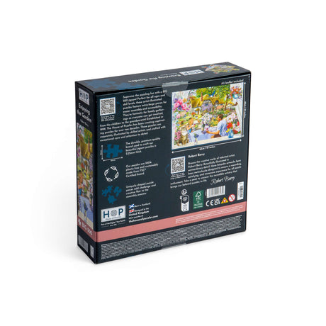 Enjoying the Garden - BIG 500 Piece Jigsaw Puzzle