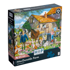 MacDonalds Farm - BIG 500 Piece Jigsaw Puzzle