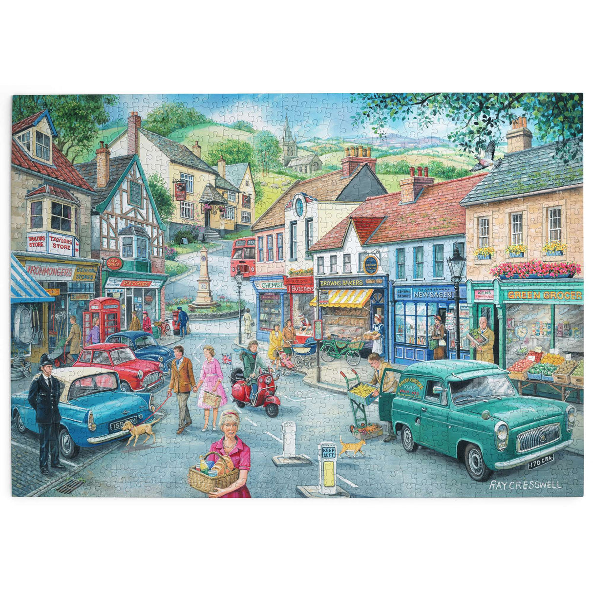 No.23 - At The Shops - 1000 Piece Jigsaw Puzzle