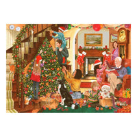 Decorating The Tree - BIG 500 Piece Jigsaw Puzzle