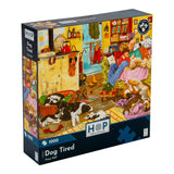 Dog Tired - 1000 Piece Jigsaw Puzzle