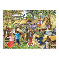 Horses & Hounds - BIG 500 Piece Jigsaw Puzzle - DAMAGED BOX
