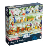 Posies & Produce - BIG 500 Piece Jigsaw Puzzle