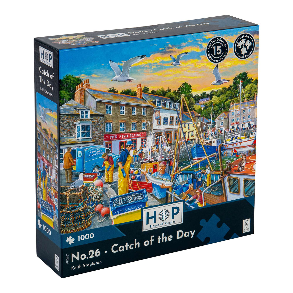 No. 26 - Catch of the Day - 1000 Piece Jigsaw Puzzle