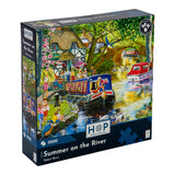 Summer on the River - 1000 Piece Jigsaw Puzzle