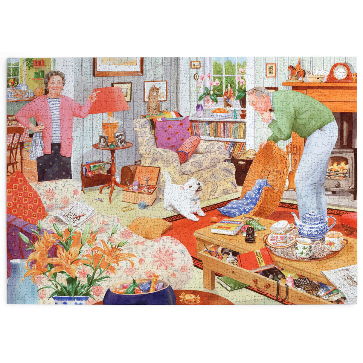 Where are my Glasses - 1000 Piece Jigsaw Puzzle - DAMAGED BOX