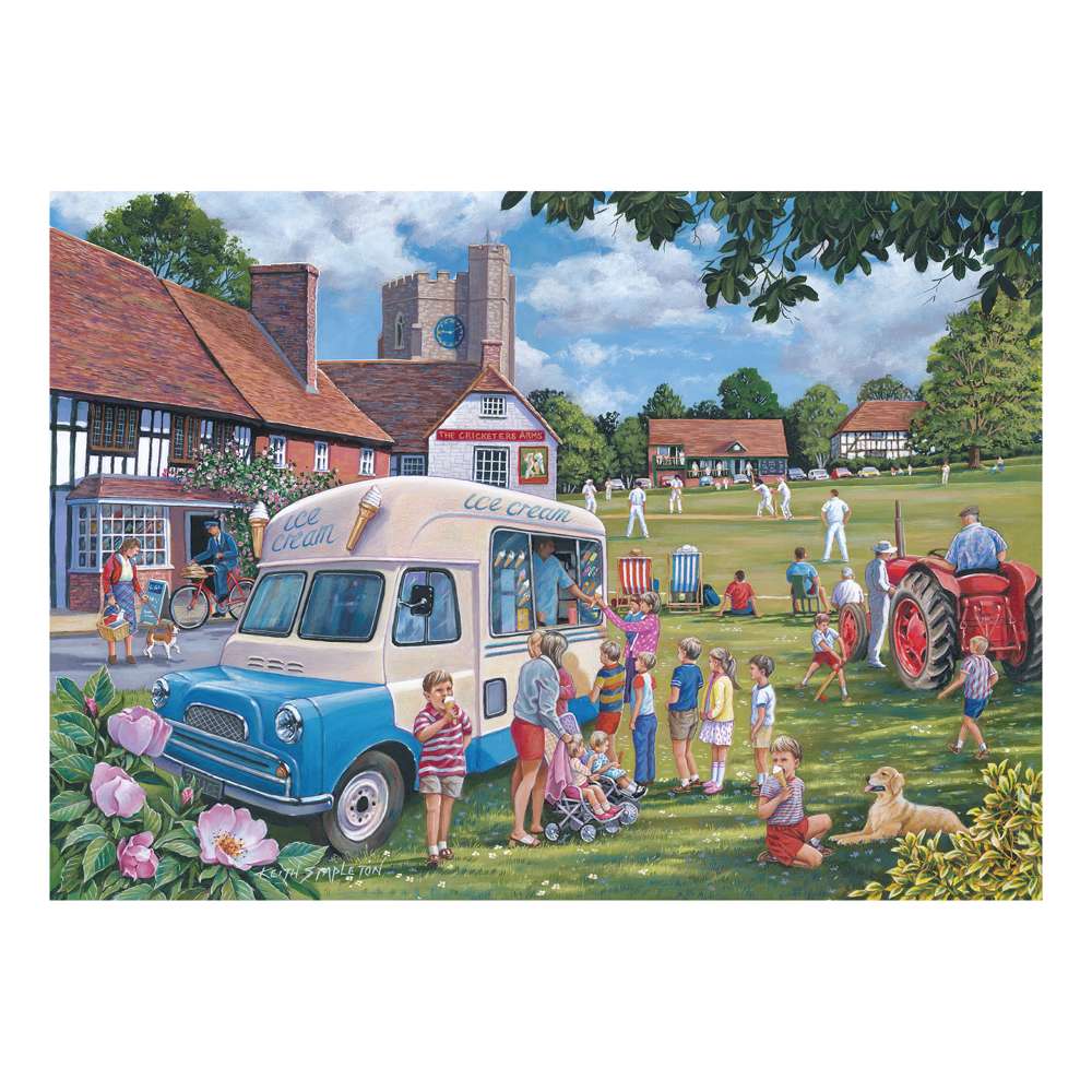 Stop Me and Buy One 1000 Piece Jigsaw Puzzle - Damaged Box