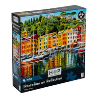 Portofino on Reflection 1000 Piece Puzzle