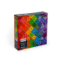 Patchwork Rainbow 1000 Piece Puzzle