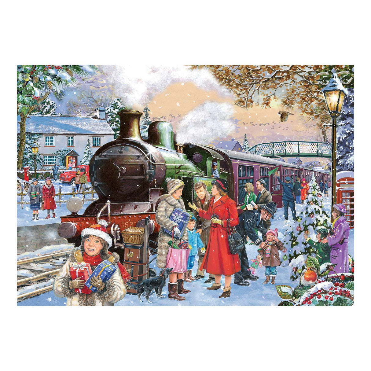 Home for Christmas BIG 500 Puzzle