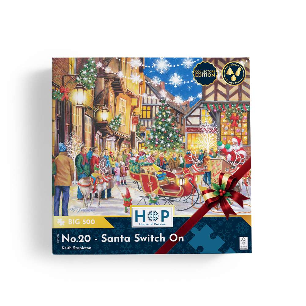 No.20 - Santa Switch On BIG 500 Puzzle