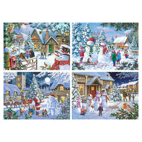 Let It Snow - 4 x 500 Piece - Damaged Box